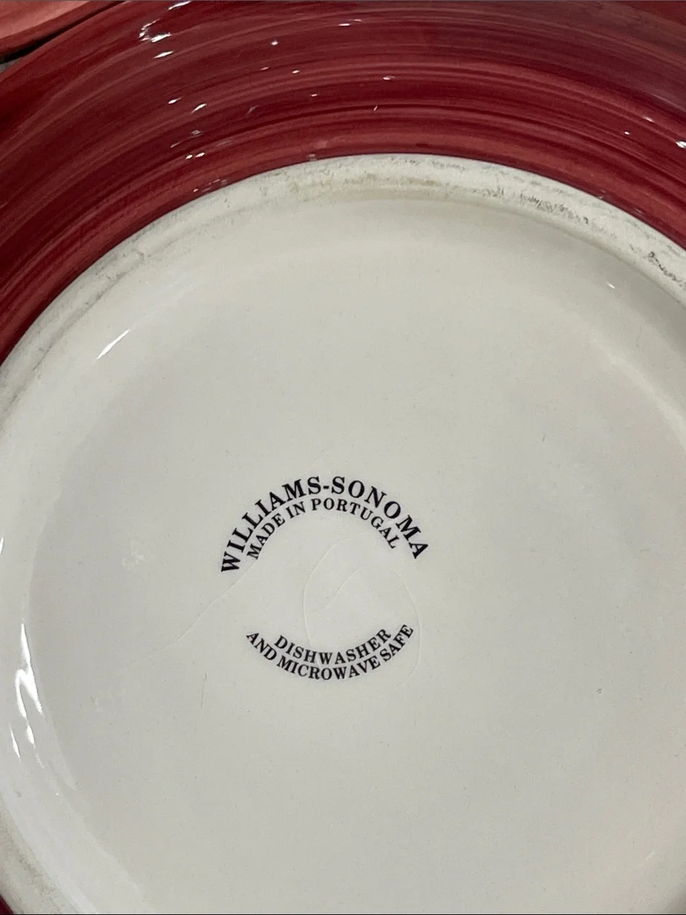 Williams-Sonoma ceramic Italian Vegetables Herbs Pasta Serving bowls set of 5